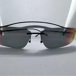 Authentic Prada PR 61VS Runway Rainbow 90\'s Skinny Rectangle Sunglasses. Prada Women main image 2
